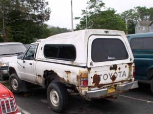 Toyota rustproofing example