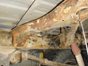 tundra pickups with dangerous Toyota frame rust