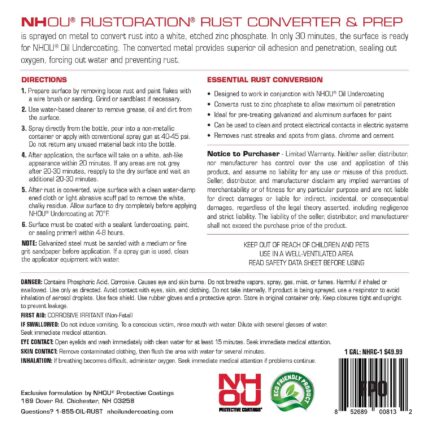 NHOU 1 Gallon Rust Converter R2 Page 2