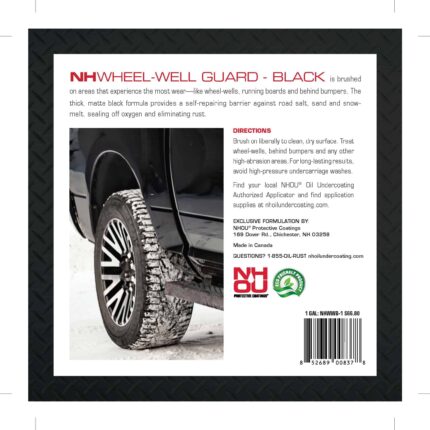 NHOU 1 Gallon WheelWell Black PRINTback Page 2