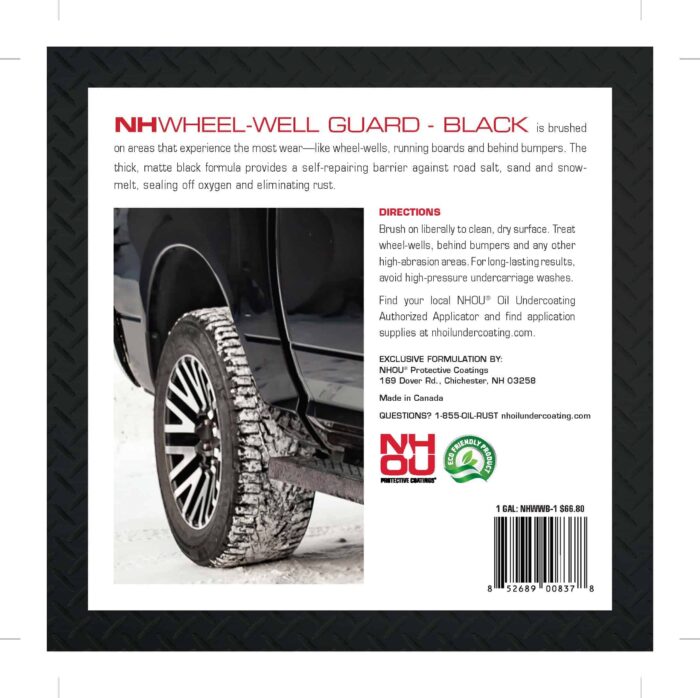 NHOU 1 Gallon WheelWell Black PRINTback Page 2