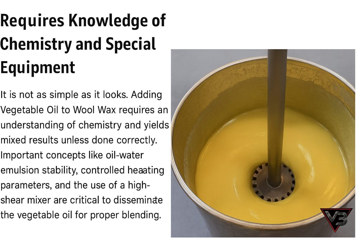 Lab-grade mixing equipment for professional rustproofing