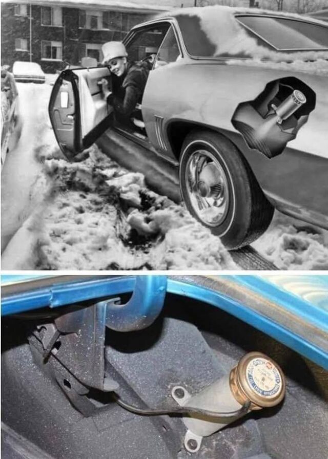 1969: Push a button → Spray tire goop.
2025: Push a button → Spray NHOU into every rust-prone seam.

We can dream.
Until then, come see us before the salt does.

 #RustBeGone #NHOU #WinterProof #DriveLonger