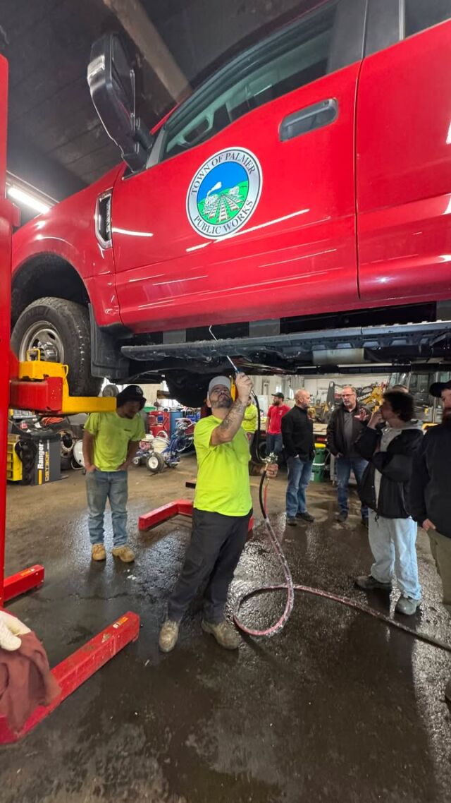 Protecting fleets starts with education

Yesterday we were out in Palmer, Massachusetts doing an onsite training session with a local DPW crew, and it was a great day.

We brought in Paul from Rust Crusher Undercoating and Detailing, LLC to demonstrate the Frame Jet system and walk through the importance of cleaning and flushing contaminated frame rails before applying corrosion protection.

One of the highlights was bringing our 2012 F-150 that we purchased brand new and have protected since day one. We always encourage people to grab a rag, crawl underneath, and wipe the frame down themselves. The reaction is usually the same every time:
“Wait… that’s original metal?”

Shiny black metal. No rotten panels. No hidden surprises.

The crew got hands-on with the equipment they purchased, asked great questions, and spent the day learning everything from:
✔ Internal frame cleaning
✔ Salt brine decontamination
✔ Proper prep work
✔ Oil application techniques
✔ Long-term maintenance practices

And yes… we brought lunch too. We take training seriously, but nobody learns well hungry.

We’re now officially offering onsite training sessions for:
• DPWs
• Municipal fleets
• Commercial fleets
• Shops
• Schools and vocational programs

If your organization wants to learn how to better protect and maintain your vehicles, we’d be happy to come out and work with your team.

Check out the new training section on our website to learn more and request a demo. More info; https://nhoilundercoating.com/on-site-training/
#NHOU
#FleetMaintenance
#DPW
#RustProtection
#MunicipalFleet
#FrameJet
#Undercoating
#rustcrushers